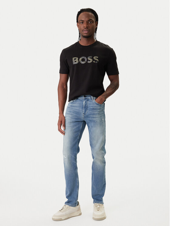 BOSS BOSS Jeansy Delaware 50559615 Modrá Slim Fit