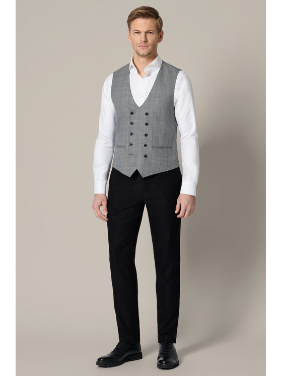 Lancerto Lancerto Kamizelka Vilano KA073126000008 Szary Regular Fit