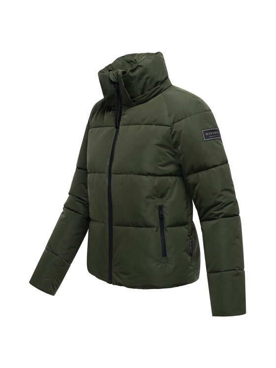 Navahoo Navahoo Kurtka zimowa Frostherz Zielony Regular Fit
