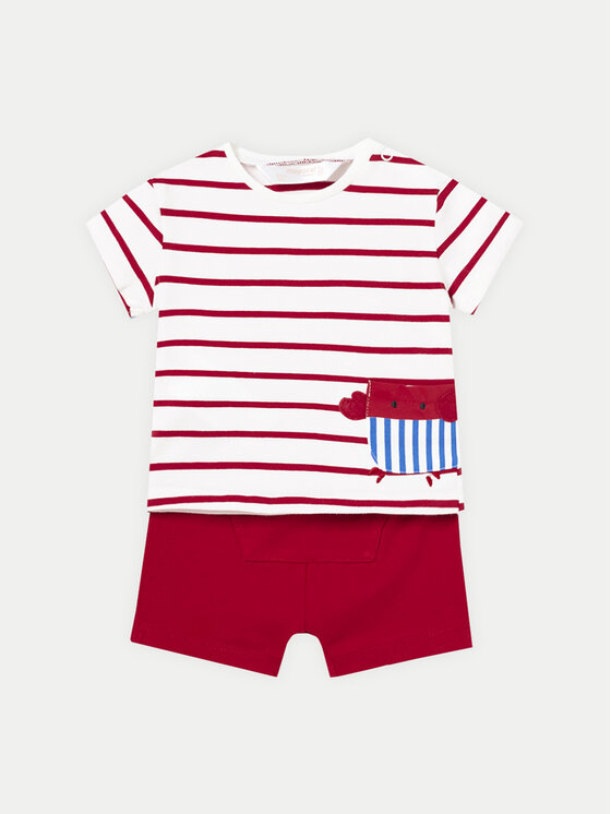 Mayoral Mayoral 2er-Set T-Shirts und Shorts 1628 Bunt Regular Fit