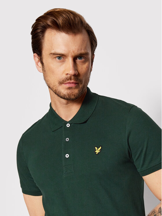 Lyle & Scott Lyle & Scott Polo Plain SP400VOG Verde Regular Fit