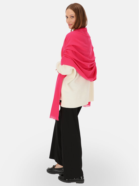 Potis & Verso Potis & Verso Szal GŁADKI Różowy