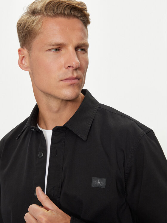 Calvin Klein Jeans Calvin Klein Jeans Πουκάμισο J30J326680 Μαύρο Regular Fit