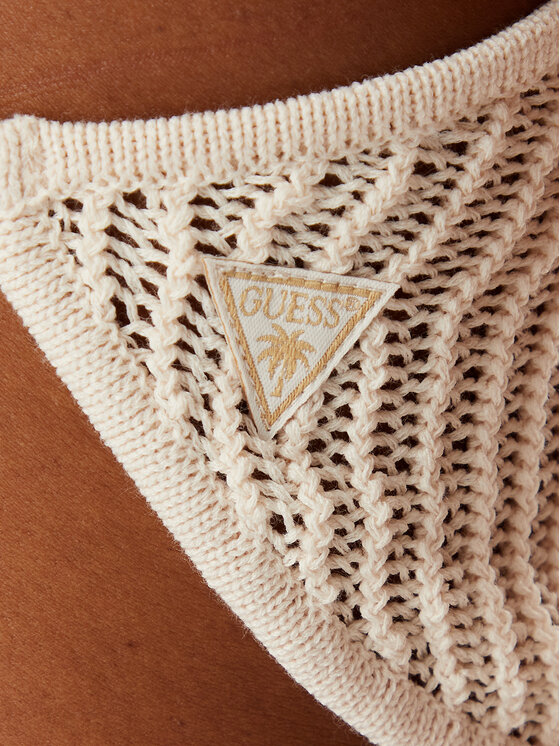 Guess Guess Top E6GR00 Z5371 Svetlo béžová Regular Fit