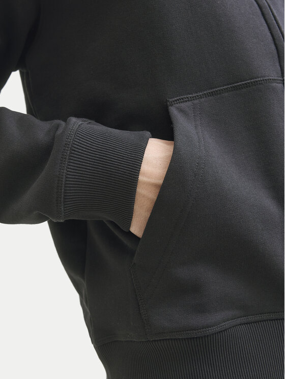 Jack & Jones Jack & Jones Džemperis ar kapuci Norrebro Emb 12282901 Melns Regular Fit