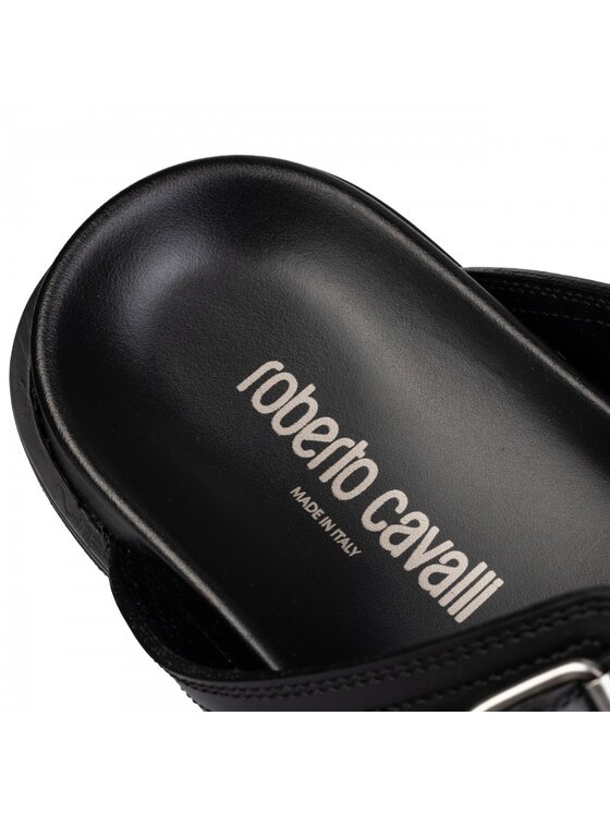Roberto Cavalli Roberto Cavalli Nazouváky CALF PASHA 22559 A Černá
