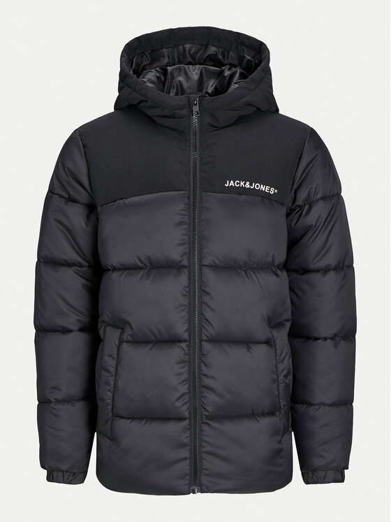 Jack&Jones Junior Jack&Jones Junior Zimska jakna Moon 12258878 Črna Regular Fit