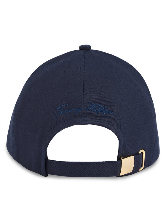 Tommy Hilfiger Tommy Hilfiger Șapcă Elevated Chic Soft Cap AW0AW17138 Albastru