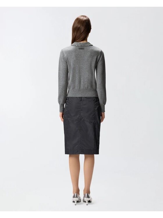 PINKO PINKO Maglione 85905 Grigio Regular Fit