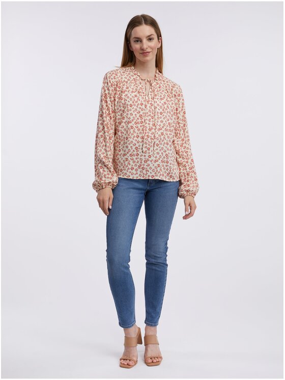 Orsay Orsay Bluzka 650249330000__38 Bordowy Regular Fit