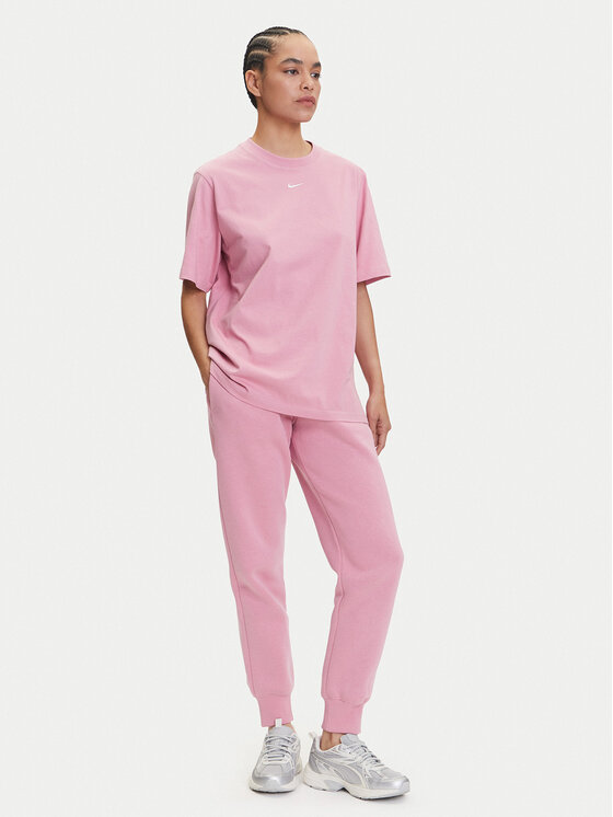 Nike Nike Παντελόνι φόρμας Sportswear Phoenix Fleece FZ7626 Ροζ Regular Fit