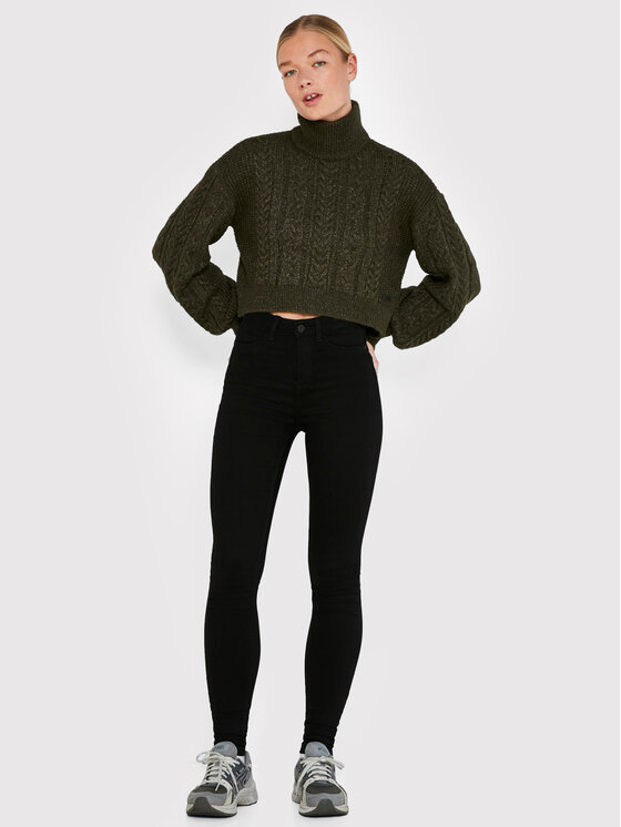 Noisy May Noisy May Джинси Callie 27007982 Чорний Skinny Fit