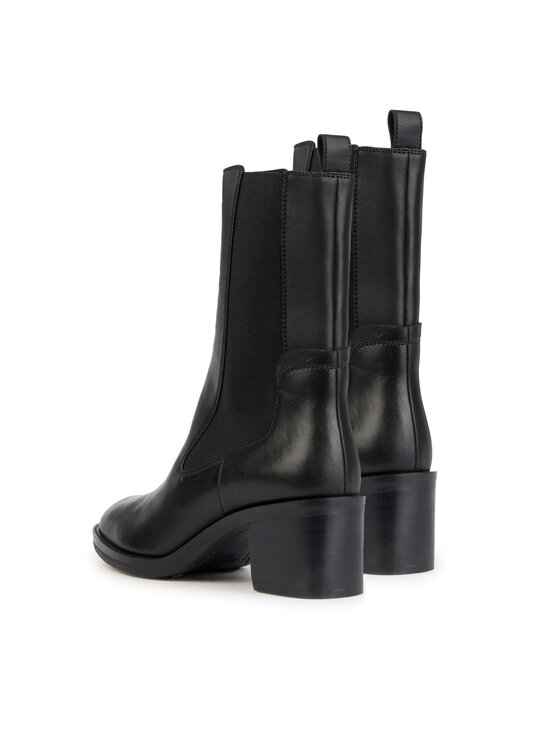 Geox Geox Botine D Giulila D36TYB 00043 C9999 Negru