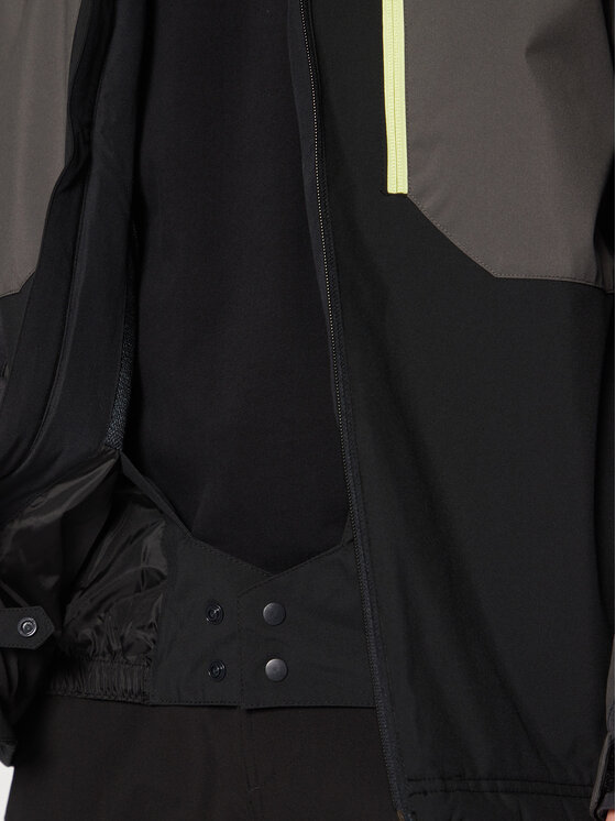 Quiksilver Quiksilver Smučarska jakna Dawson EQYTJ03451 Črna Slim Fit