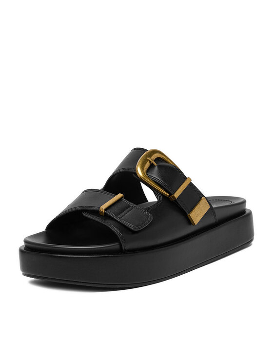 DeeZee DeeZee Pantoletten CEO-HY86733-1 Schwarz