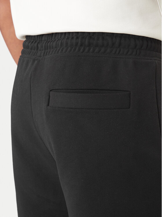 HUGO HUGO Pantalon scurți din material Darix 50557471 Negru Relaxed Fit