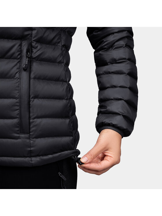 Alpinus Alpinus Kurtka puchowa Kiruna Czarny Regular Fit