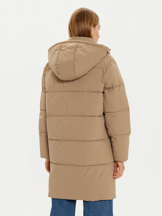 Guess Jeans Guess Jeans Winterjacke W4BL24 WGII2 Beige Regular Fit