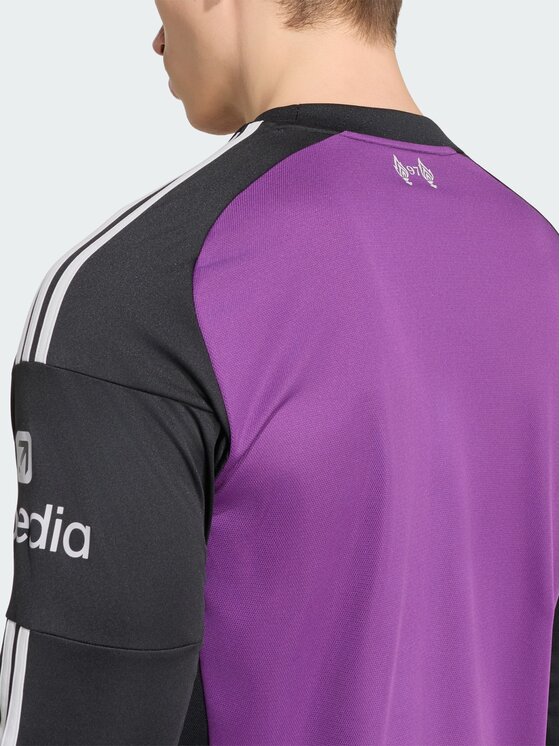 adidas adidas Koszulka techniczna 171838 Fioletowy Slim Fit