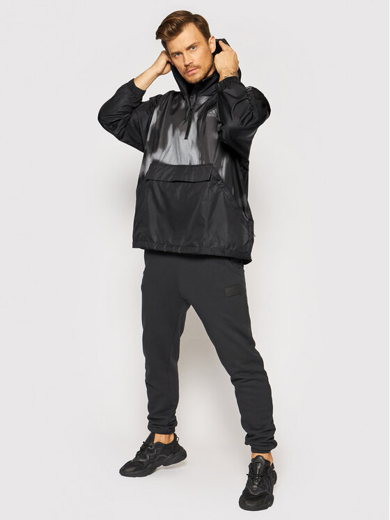 Adidas anorak black outlet