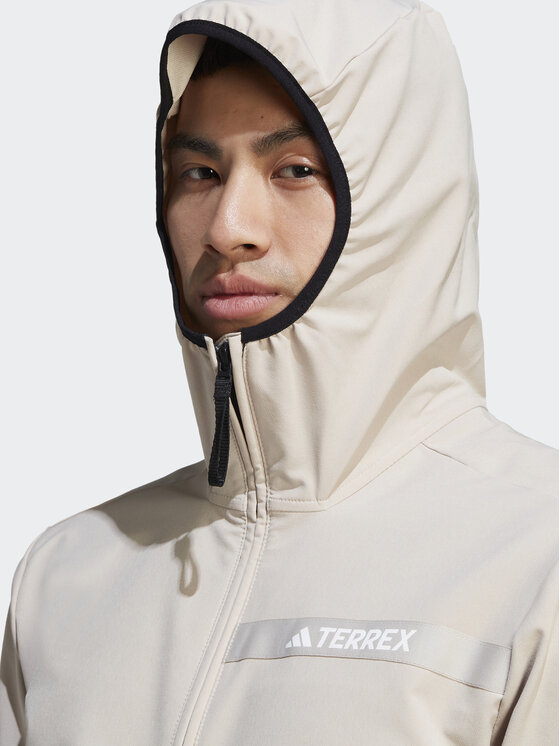 adidas adidas Μπουφάν outdoor Terrex Multi HZ4423 Μπεζ Slim Fit