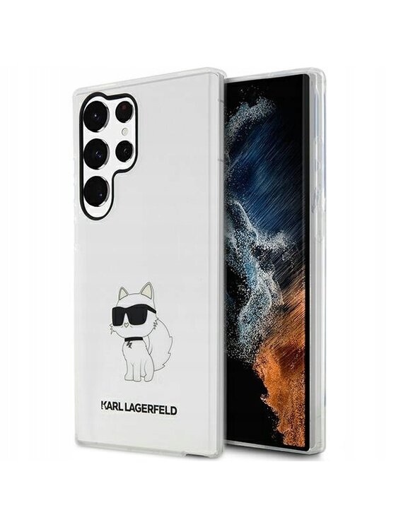 KARL LAGERFELD KARL LAGERFELD Etui na telefon Ikonik Choupette Przezroczysty