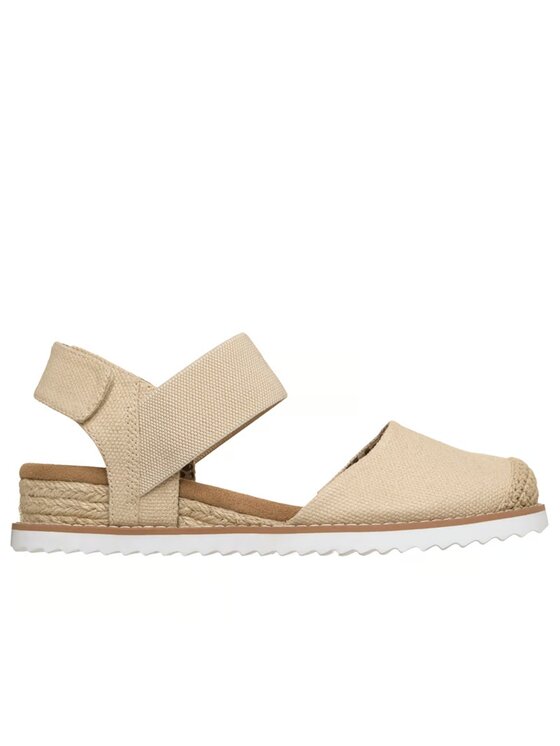 Skechers Skechers Espadryle 114206-NAT Beżowy