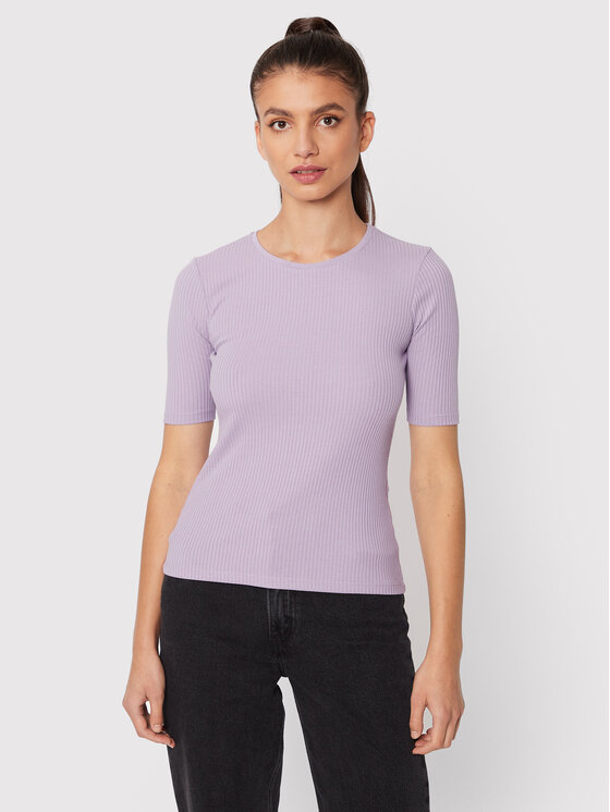 TATUUM Tatuum Μπλουζάκι Bari T2216.049 Μωβ Regular Fit
