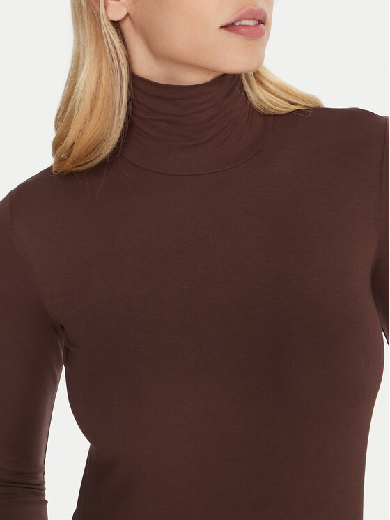Weekend Max Mara Weekend Max Mara Rollkragenpullover Multif 2525946022 Braun Slim Fit
