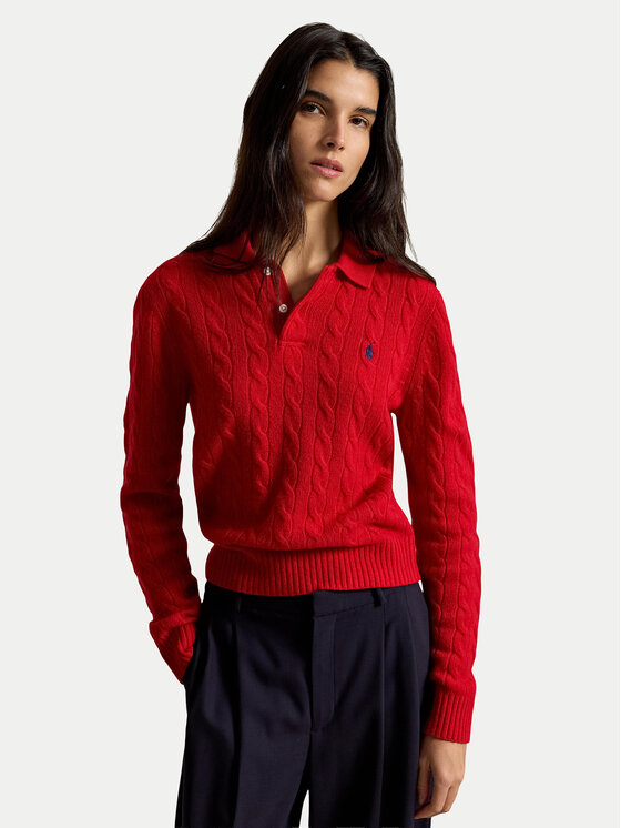 Polo Ralph Lauren Polo Ralph Lauren Megztinis 211972132501 Raudona Regular Fit