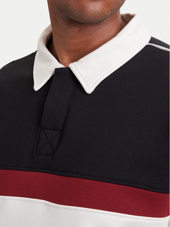 Kappa Kappa Polo majica 37284HW Črna Comfort Fit
