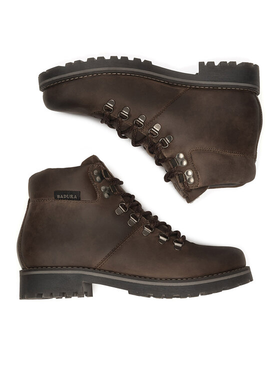 Badura Badura Schnürschuhe BOWER-08 MI08 Braun