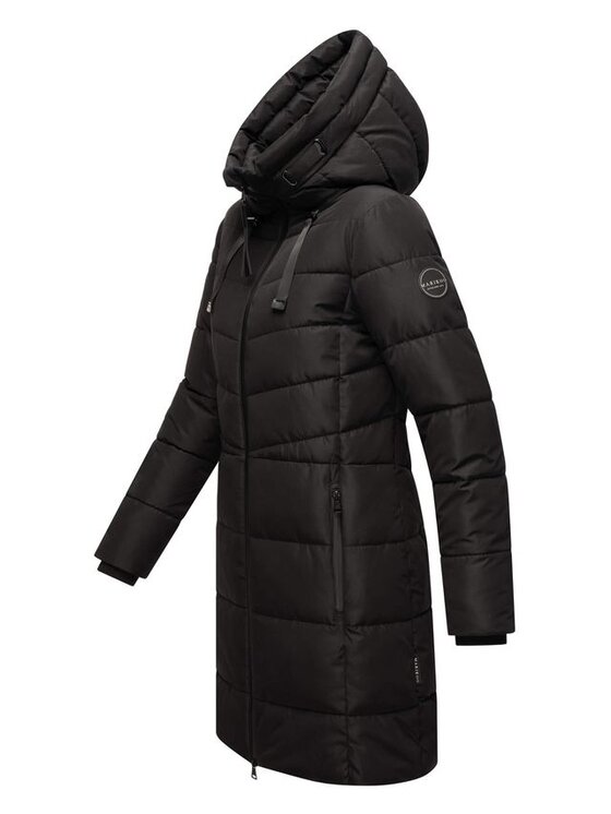 Marikoo Marikoo Kurtka zimowa Natsukoo Czarny Casual Fit