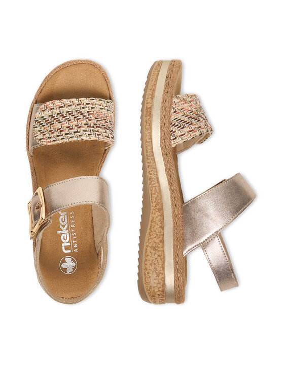 Rieker Rieker Sandalen CEO-V0951-90 Goldfarben