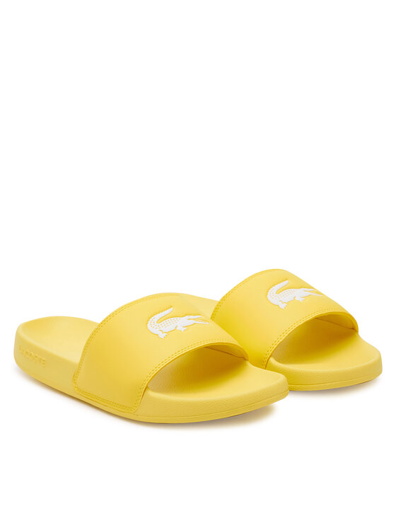 Lacoste Lacoste Klapki Serve 0.0 7-49CFA0042 Żółty