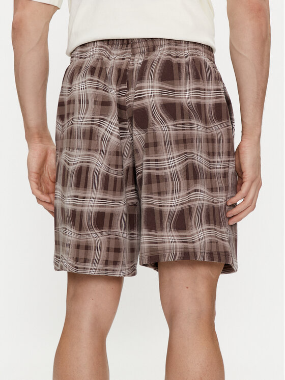 adidas adidas Športové kraťasy Reveal Allover Print HM4949 Hnedá Regular Fit