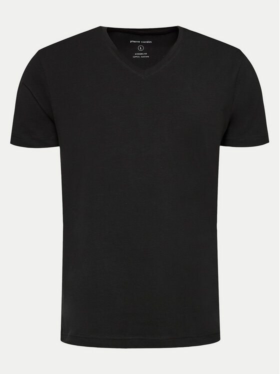Pierre Cardin Pierre Cardin 2er-Set T-Shirts 29991.000.9000 Schwarz Modern Fit