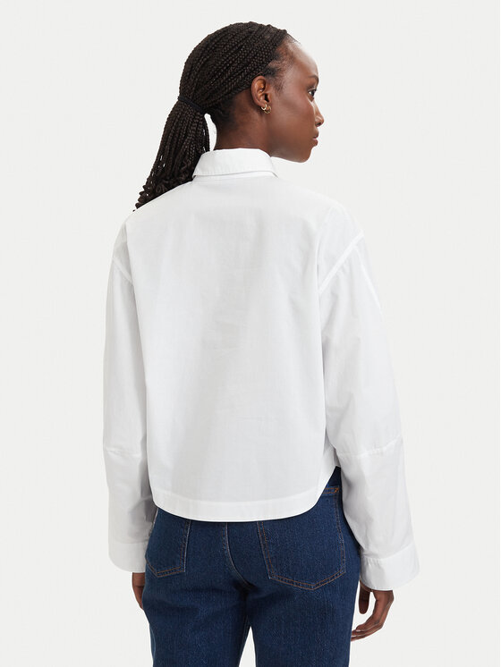 BOSS BOSS Hemd C_Boskota-1 50566871 Weiß Oversize