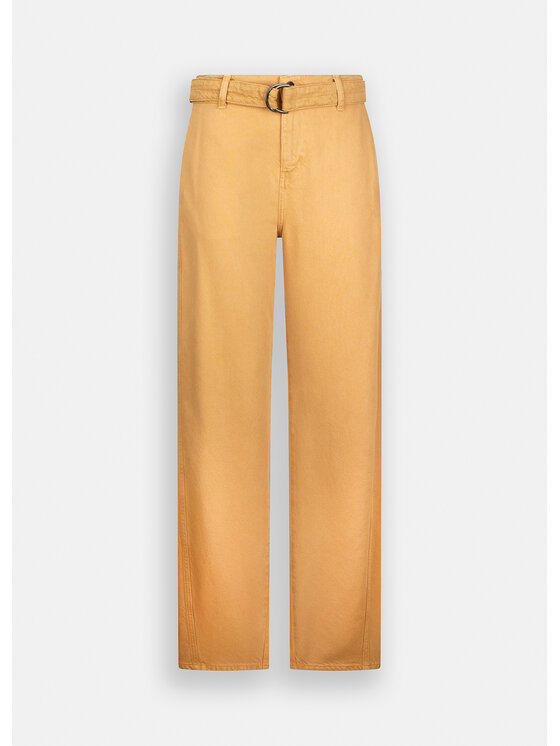 Liu Jo Liu Jo Pantaloni di tessuto MF5298T115A80939 Giallo Regular Fit
