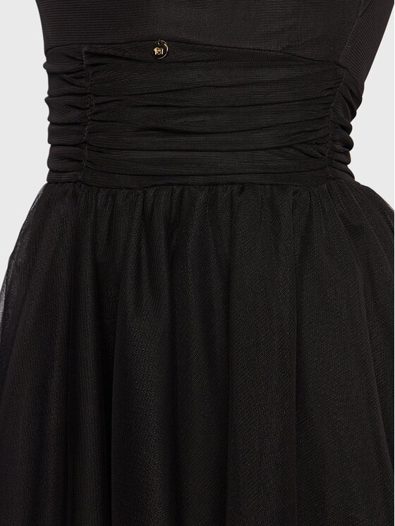 Rinascimento Rinascimento Kokteilinė suknelė CFC0110240003 Juoda Regular Fit