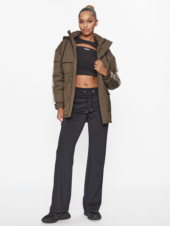 Guess Guess Kurtka przejściowa V2BL09 WF330 Brązowy Regular Fit