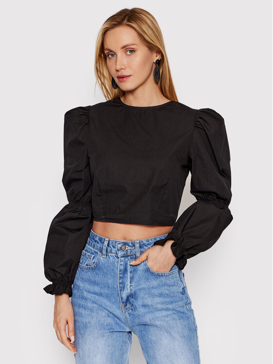 Blusa Edelweiss 3FB015 Nero Regular Fit