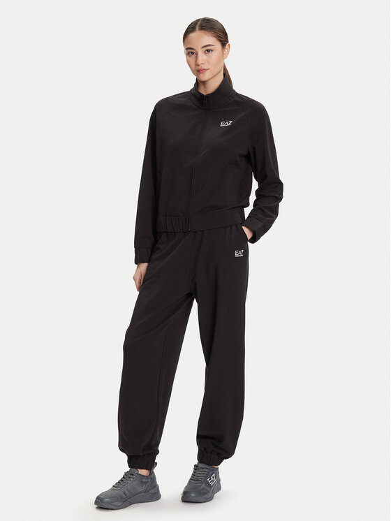 EA7 Emporio Armani EA7 Emporio Armani Jogginganzug 7W000118 AF13135 UC001 Schwarz Regular Fit