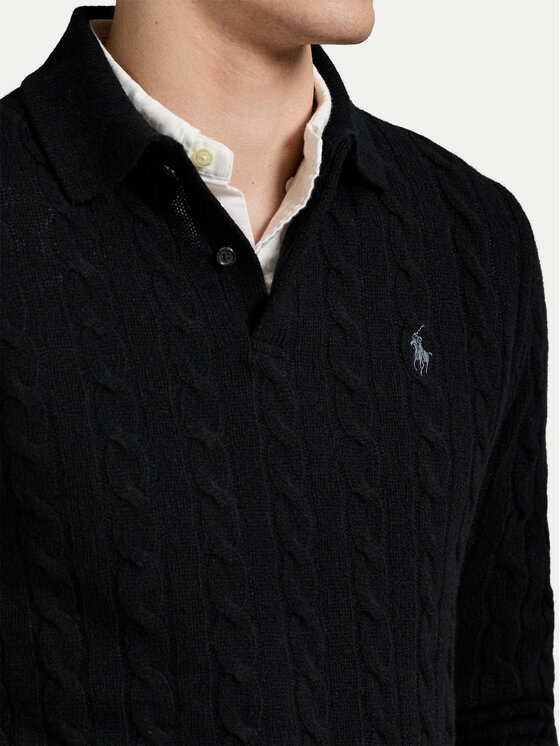 Polo Ralph Lauren Polo Ralph Lauren Džemper 710974165001 Crna Regular Fit