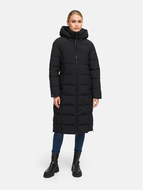 Marikoo Marikoo Kurtka zimowa Lanitaa Czarny Regular Fit