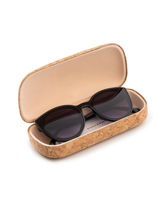 Okulary przeciwsłoneczne Miss Lou, Czarne, ML300-GL4-7906