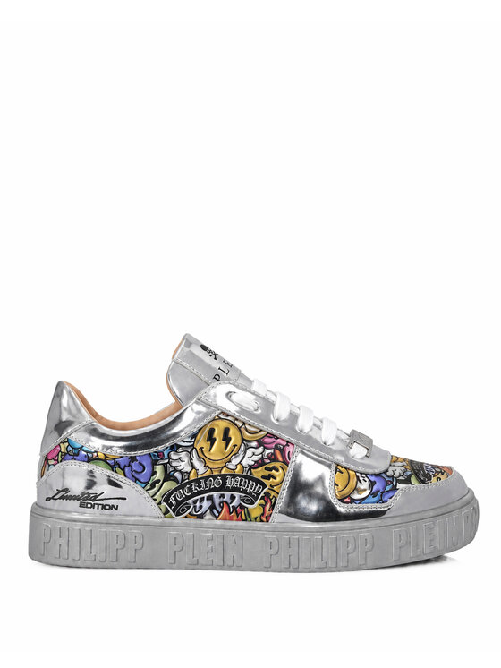 PHILIPP PLEIN PHILIPP PLEIN Sneakersy 31465 Stříbrná