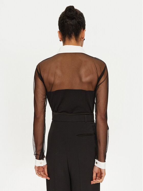 Rinascimento Rinascimento Боди CFC0122280003 Черен Regular Fit