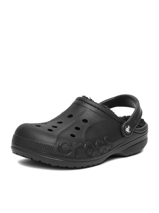 Crocs Crocs Şlapi C-BAYA LINED CLOG 205969-060 W Negru