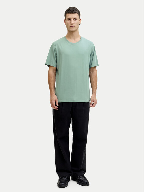 Jack & Jones Jack & Jones Tricou Oragnic Basic 12156101 Verde Regular Fit